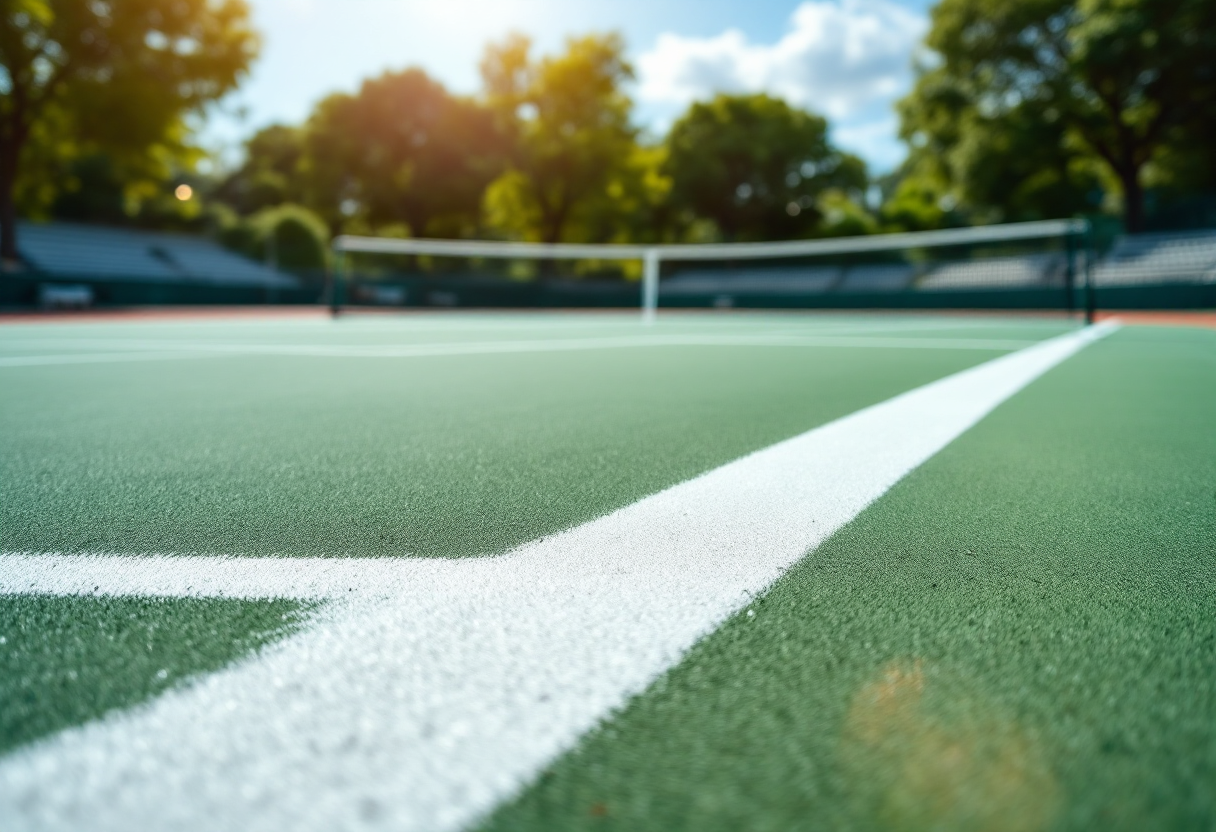 Giocatrici in azione durante le qualificazioni WTA 500 e 250