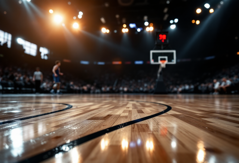 Giocatori dei Raptors festeggiano la vittoria contro i 76ers