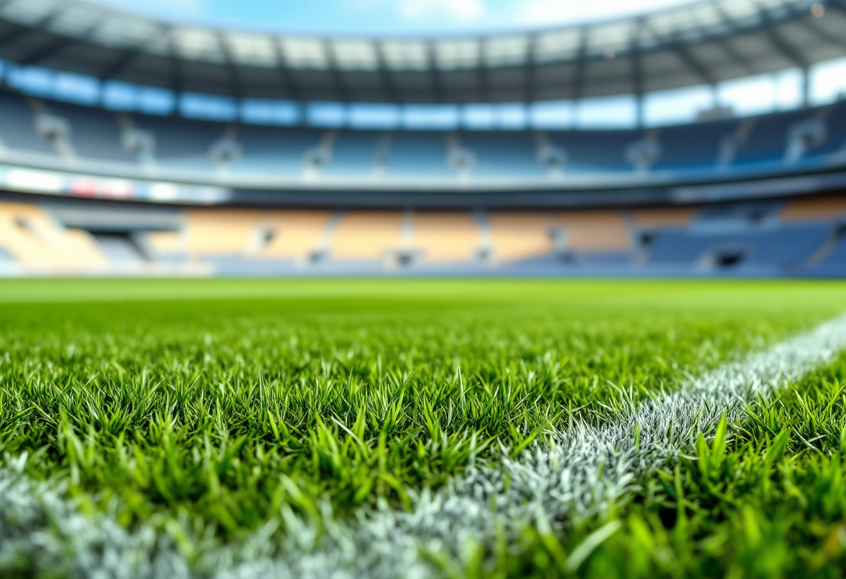 Sandro Tonali in azione con la maglia del Newcastle