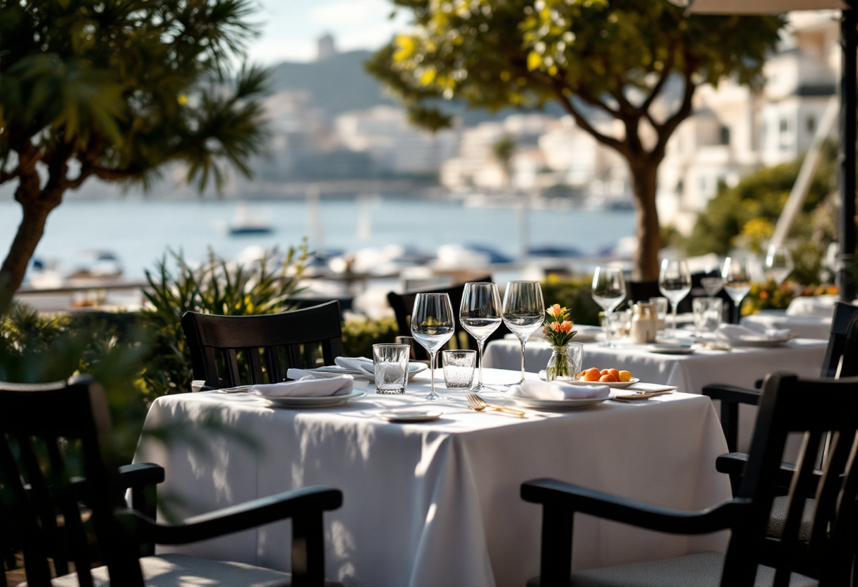Jannik Sinner e Dominic Thiem durante un match di tennis