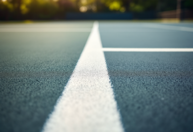 Giocatori italiani di tennis in azione nel 2023