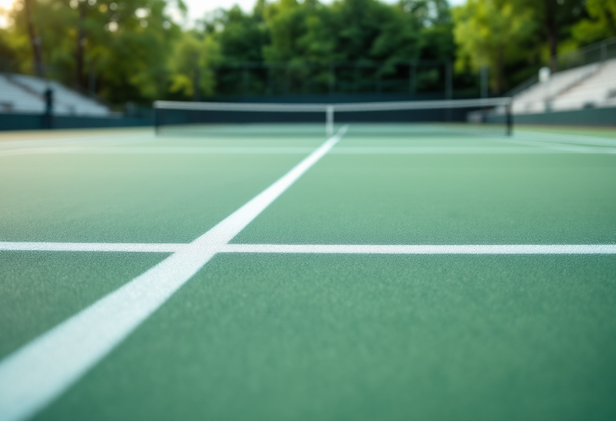 Giovani tennisti italiani in difficoltà sul campo