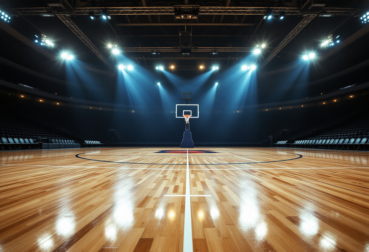 La Trapani Shark in azione contro Reggio Emilia