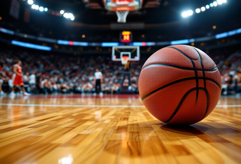 Giocatori UNC Wilmington festeggiano il titolo CAA