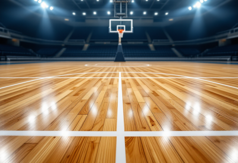 Giocatori della Vanoli Cremona in azione contro la Reyer Venezia