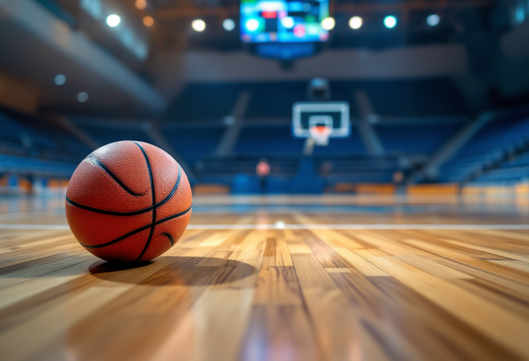 Giocatori dell'Acqua S.Bernardo Cantù in azione