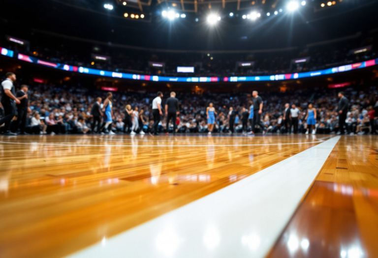 Anthony Edwards in azione durante la partita Timberwolves vs Jazz