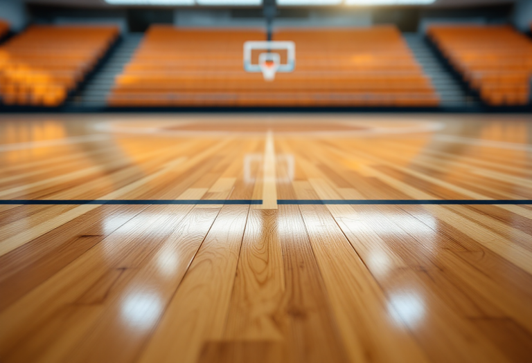 Antonio Blakeney in azione sul campo di basket