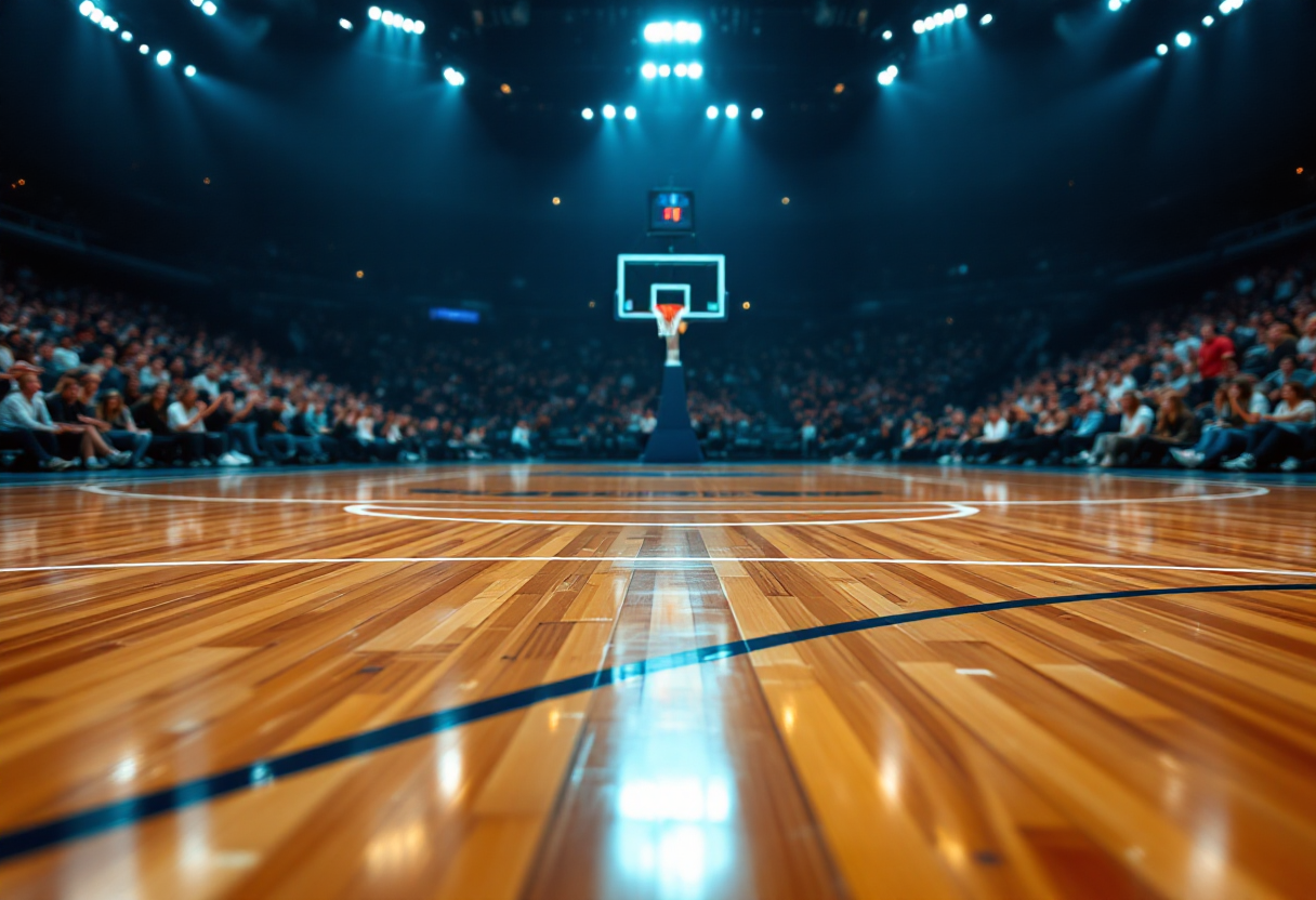 Giocatori di Barcellona pronti per la gara 2 playoff EuroLeague