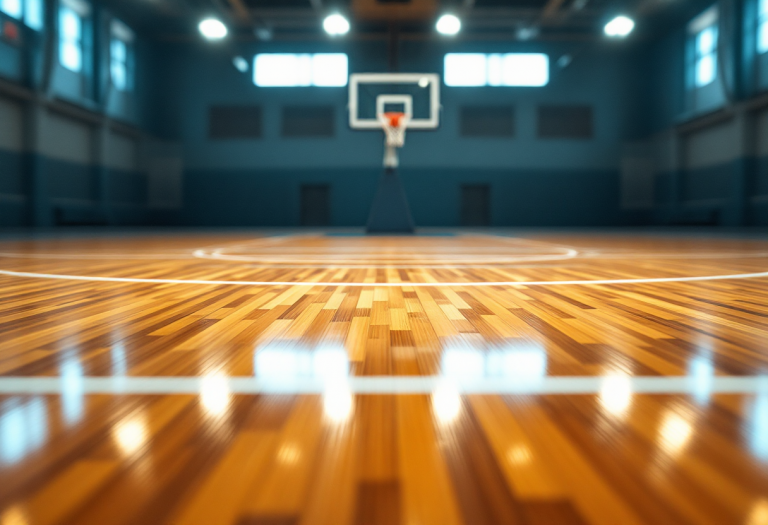 Bertram Derthona durante la partita a Sassari per i playoff