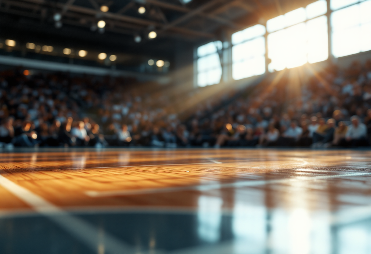 Colin Castleton in maglia 76ers dopo il trasferimento