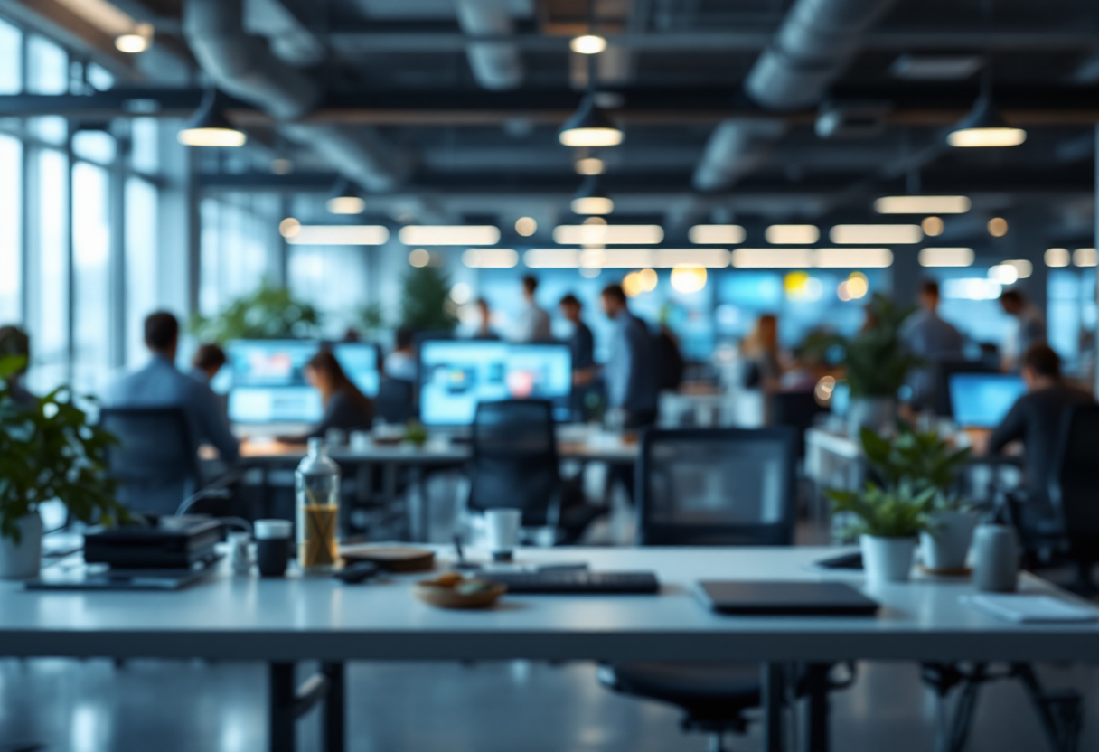 Immagine che rappresenta la digitalizzazione nella collaborazione aziendale