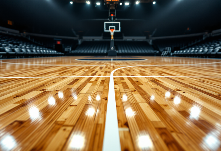 Giocatori NBA in azione durante la corsa playoff