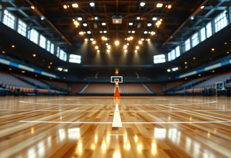 Giocatori dei Dallas Mavericks in azione durante la stagione NBA