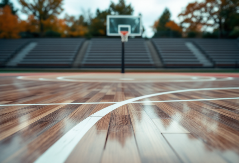Giocatori del Derthona Basket in azione durante una partita