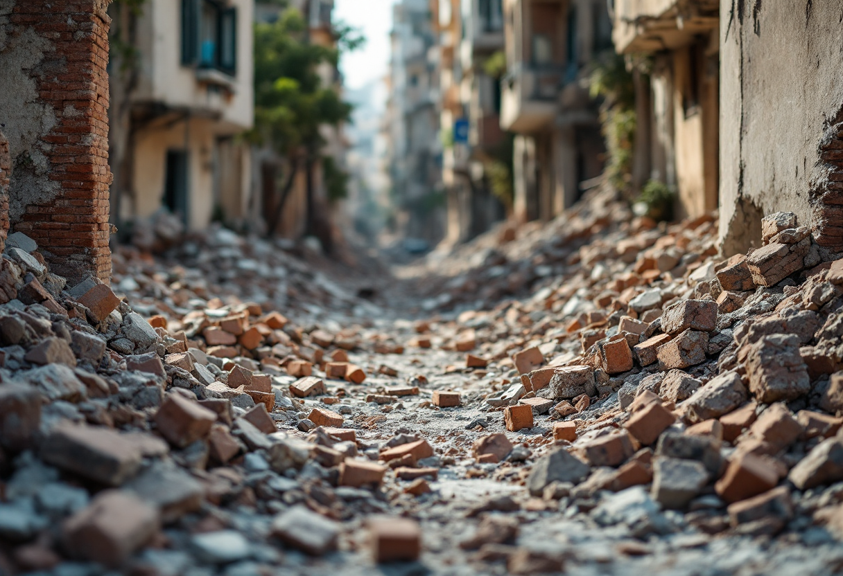 Bambini in Myanmar colpiti dal terremoto