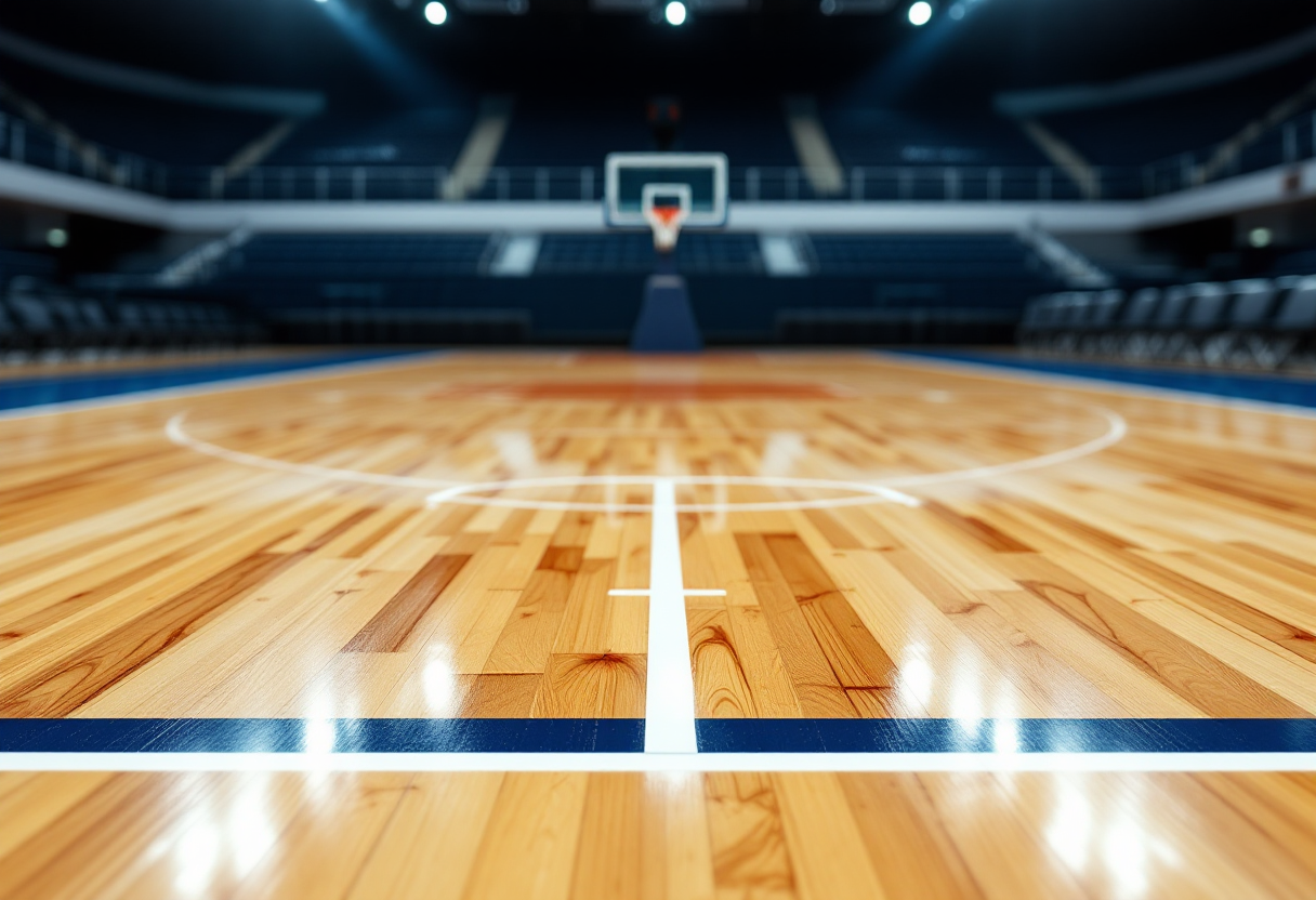 Ettore Messina durante la conferenza stampa post partita