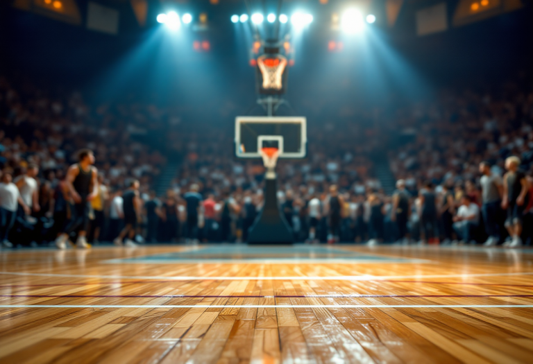 Giocatori in azione durante il 33° round di EuroLeague