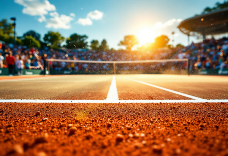 Flavio Cobolli e Arthur Fils in azione al Masters di Monte Carlo