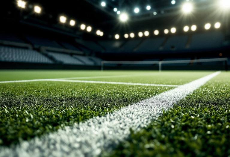 Flavio Cobolli in azione contro Brandon Nakashima