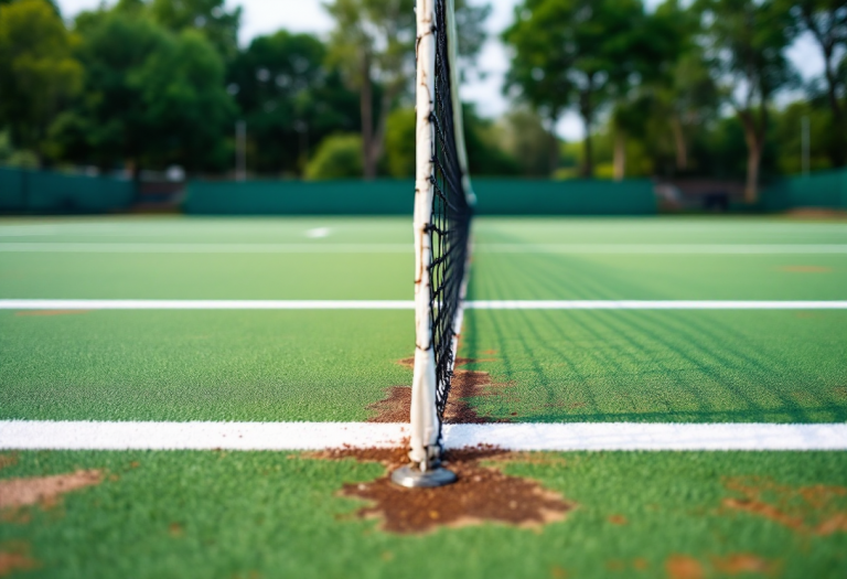 Gianmarco Ferrari in azione durante la semifinale a Pula