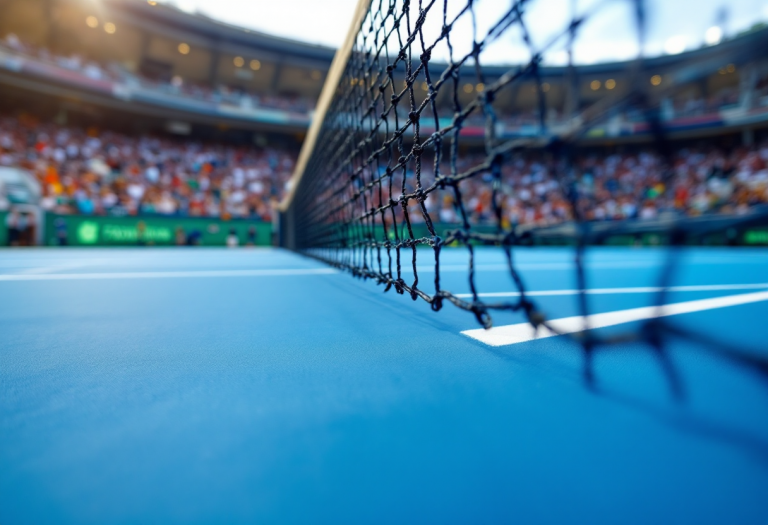 Tennis al Foro Italico durante gli Internazionali BNL d'Italia