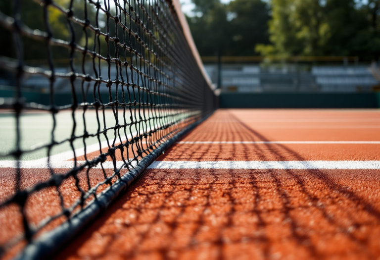 Jasmine Paolini durante una partita di tennis