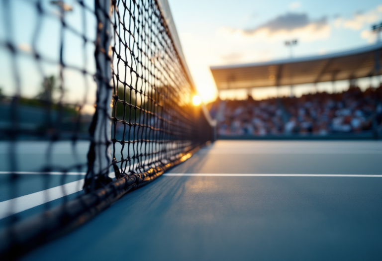 Jasmine Paolini festeggia la vittoria al Porsche Tennis Grand Prix