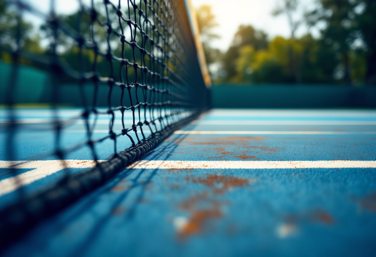 Jasmine Paolini in azione al Porsche Tennis Grand Prix