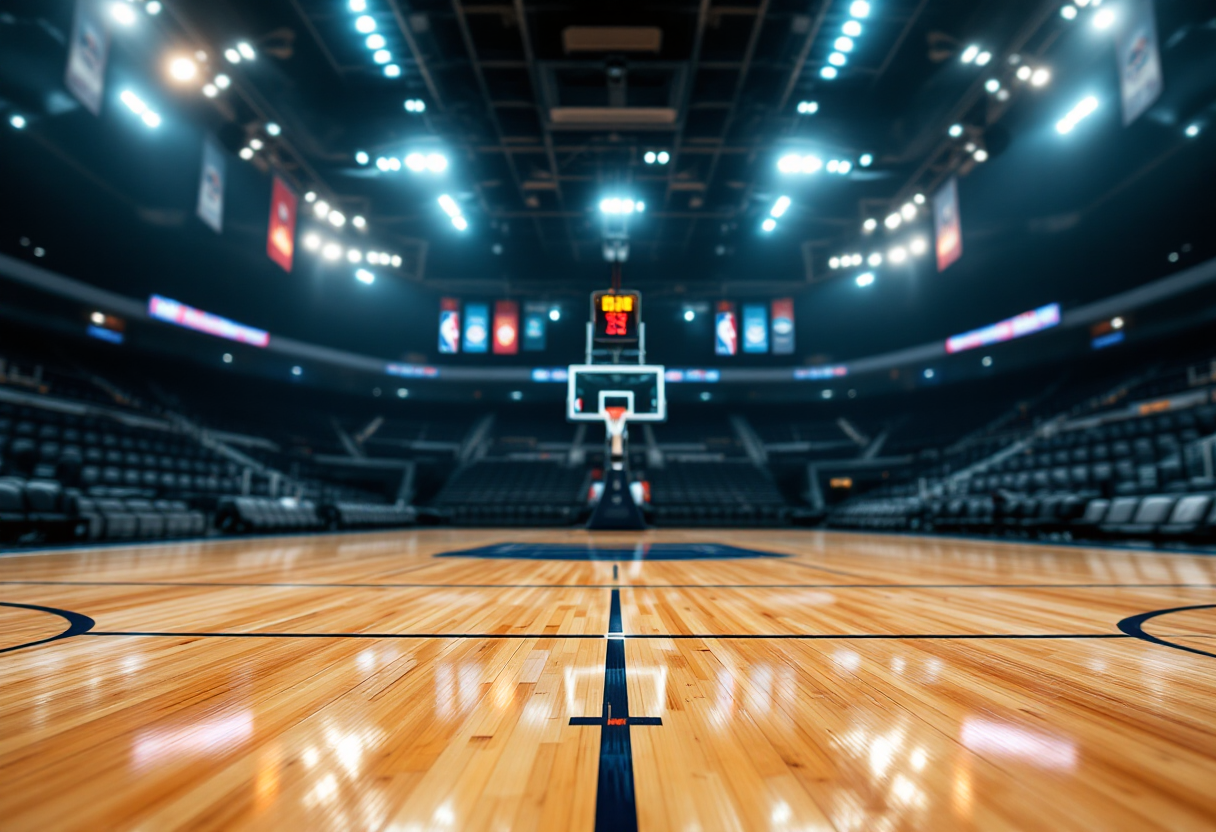 Karl-Anthony Towns durante una partita NBA
