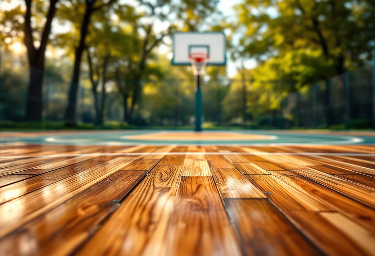 Kyrie Irving durante una partita NBA prima dell'infortunio