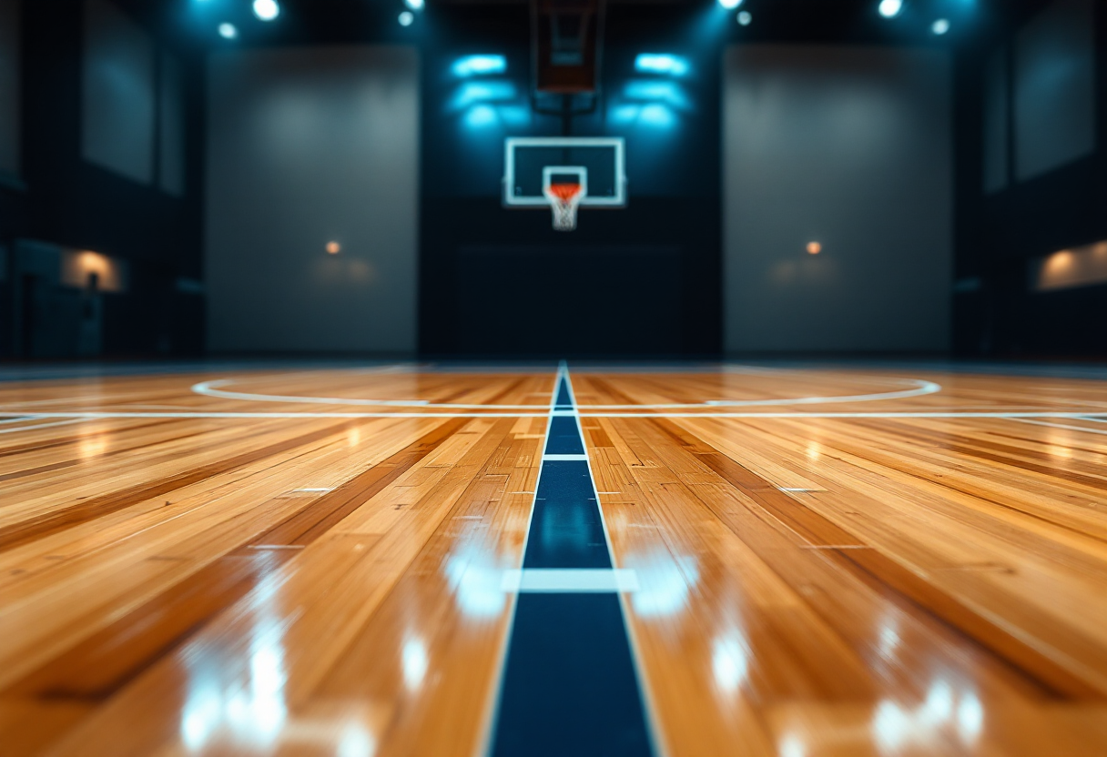 Los Angeles Lakers durante i playoff NBA in Italia