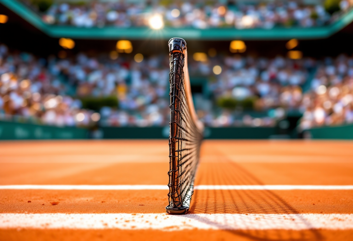 Tennisti italiani in azione al Masters 1000 di Monte Carlo