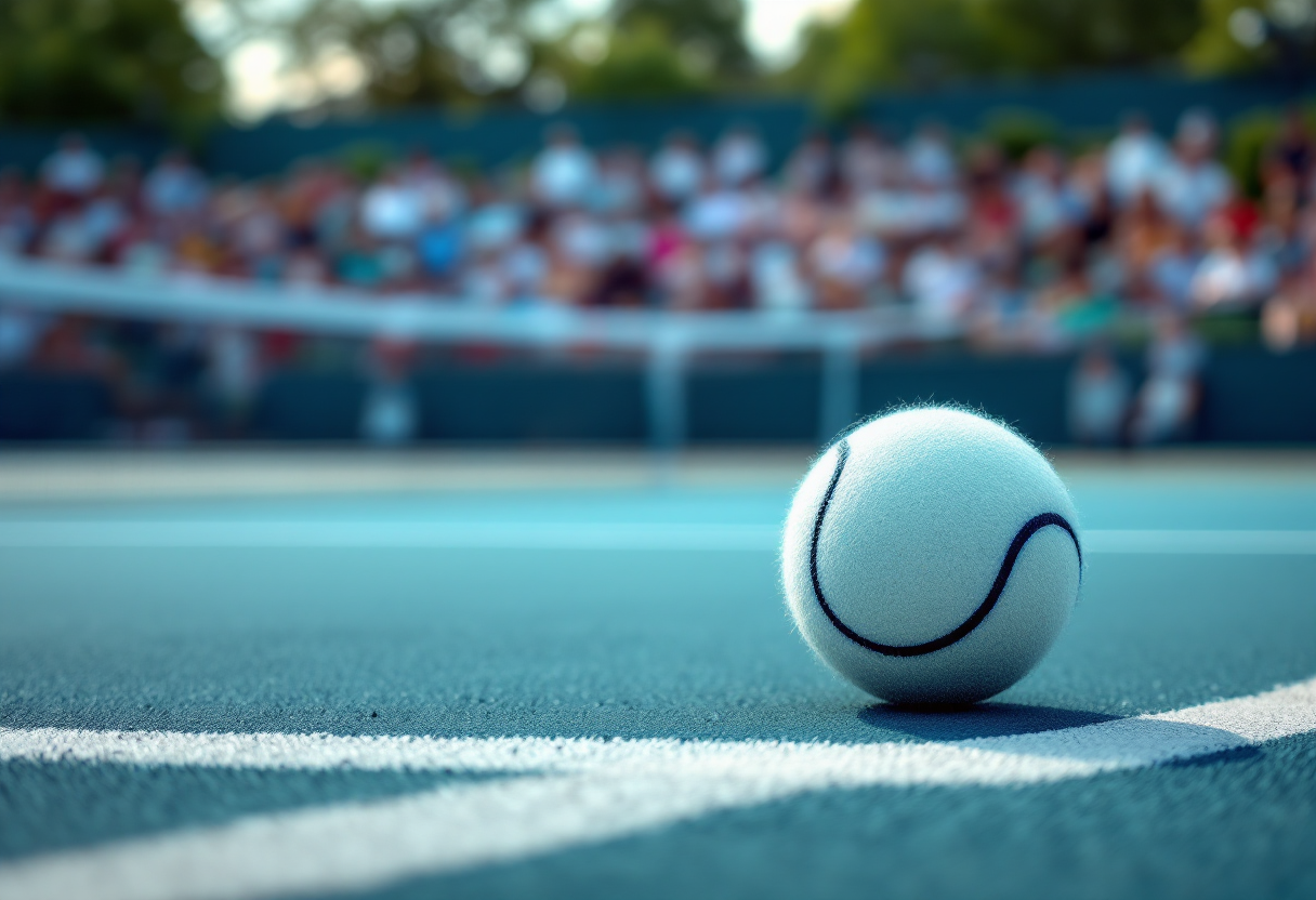 Mattia Bellucci durante il primo turno a Montecarlo