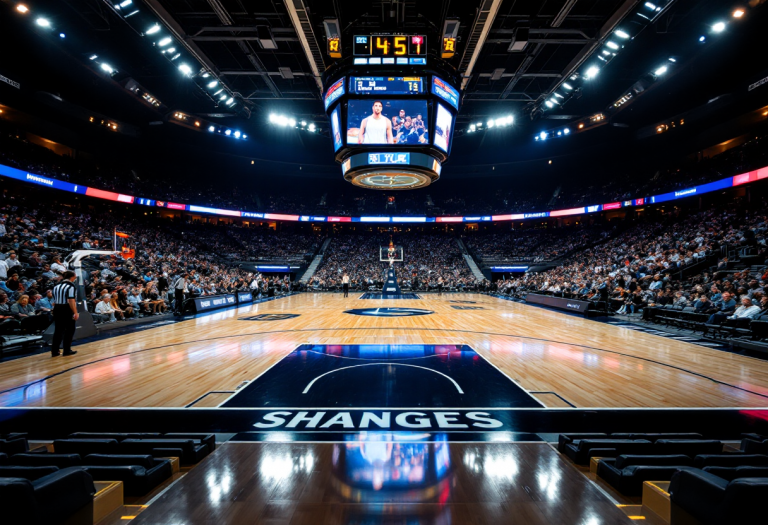 Milwaukee Bucks in azione contro gli Indiana Pacers