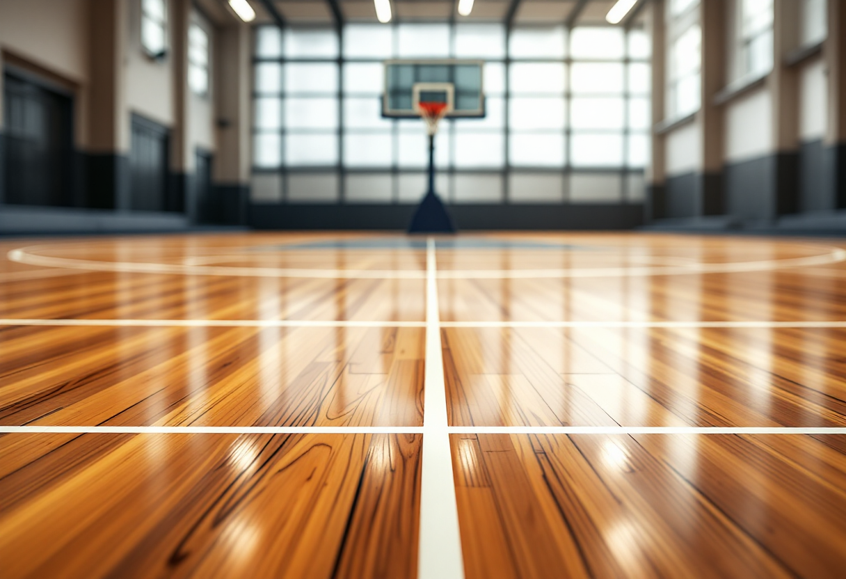 Monaco e Barcellona in campo durante EuroLeague