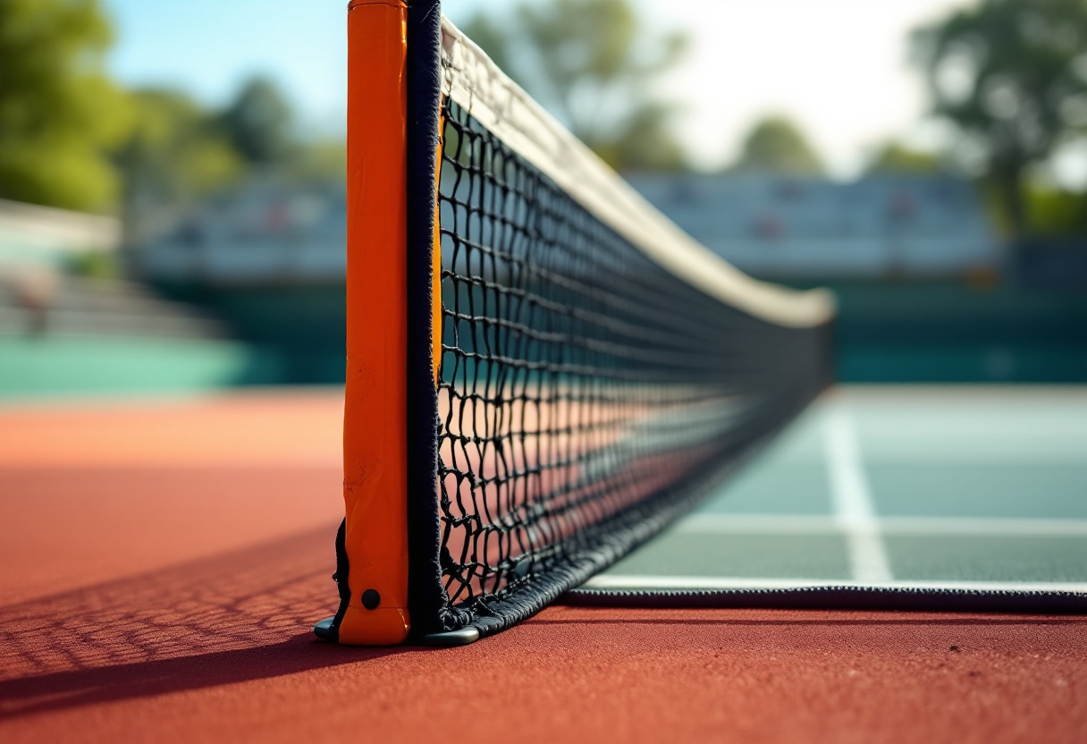 Lorenzo Musetti in azione contro Yunchaokete Bu