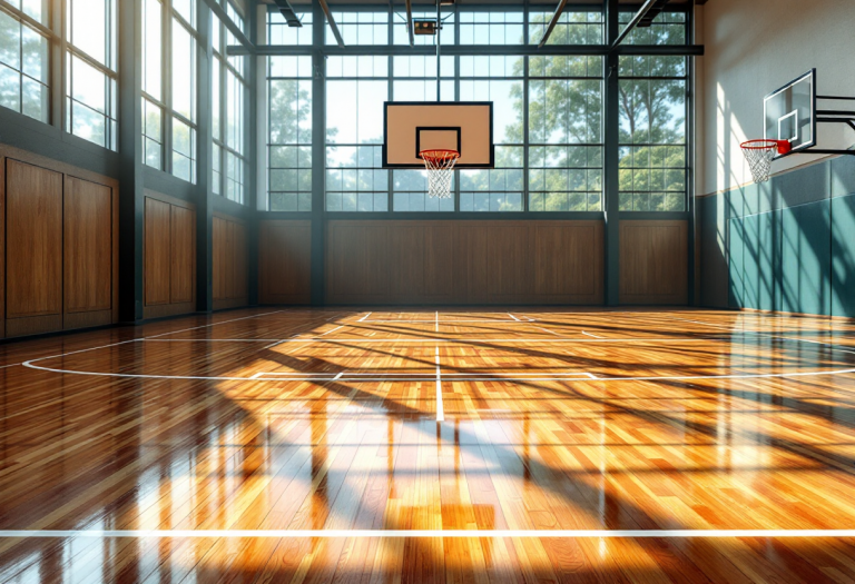 Giocatori del Napoli Basket in azione durante la partita