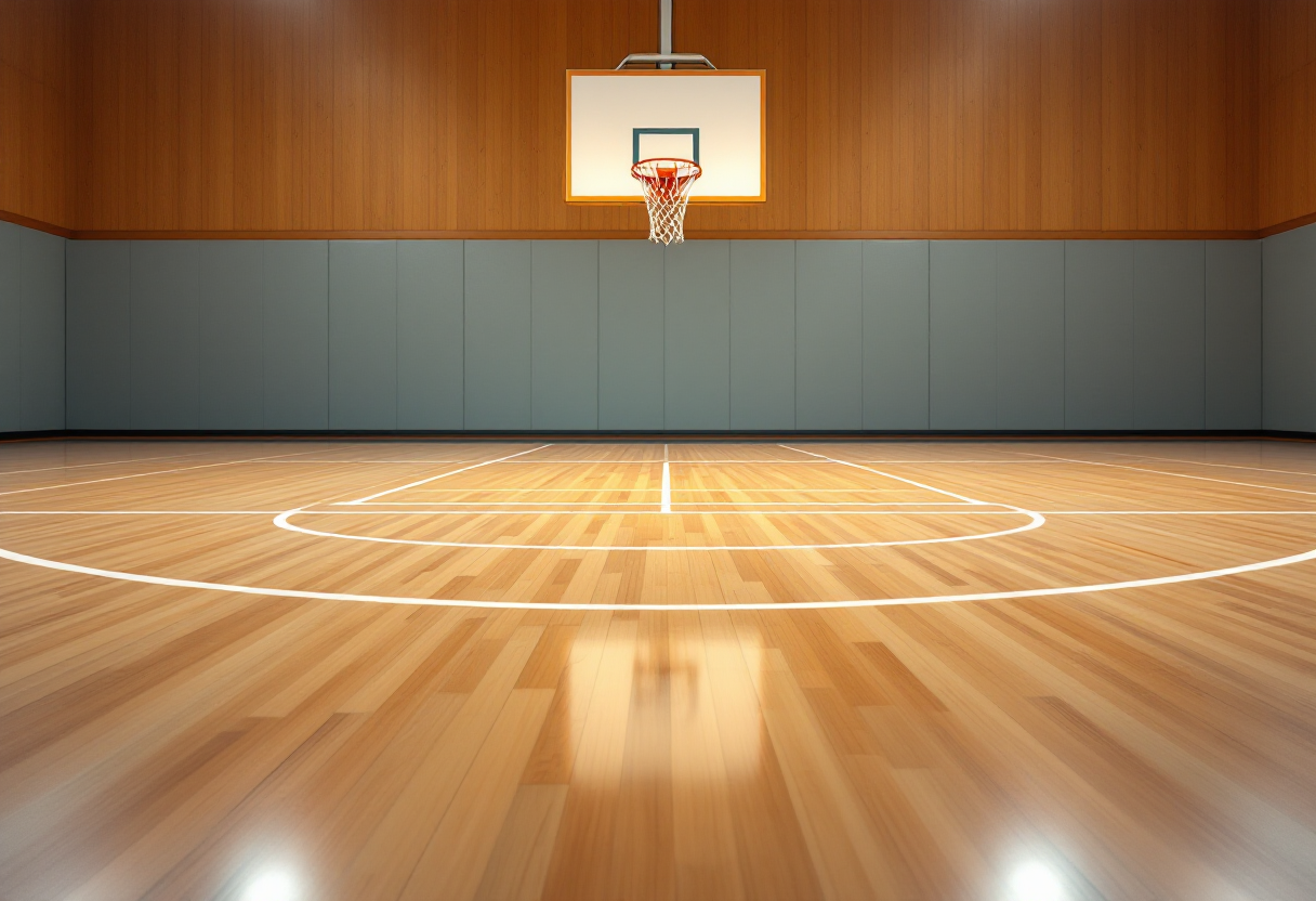 Logo New Basket Brindisi con simboli di crescita