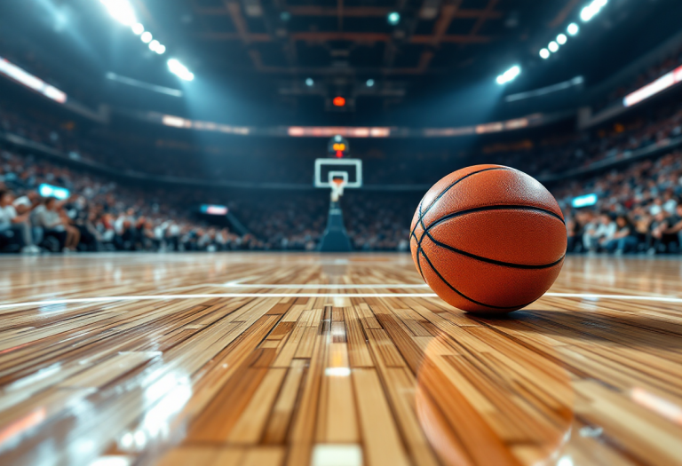 Giocatori dei New York Knicks festeggiano la vittoria