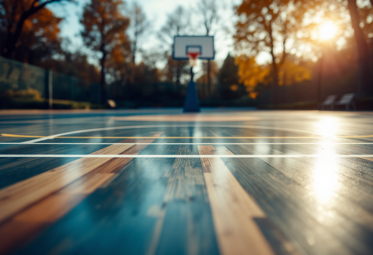 Giocatori in azione durante il play-in di EuroLeague