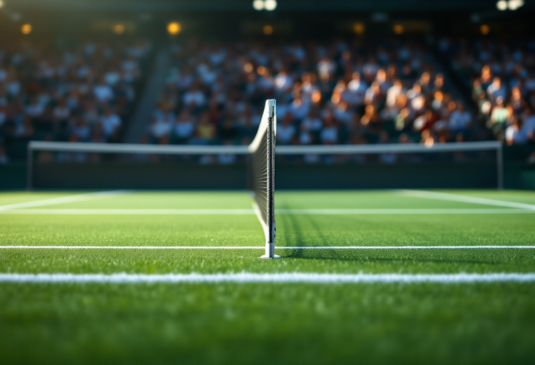 Immagine della rivalità tra Dedura e Shapovalov nel tennis