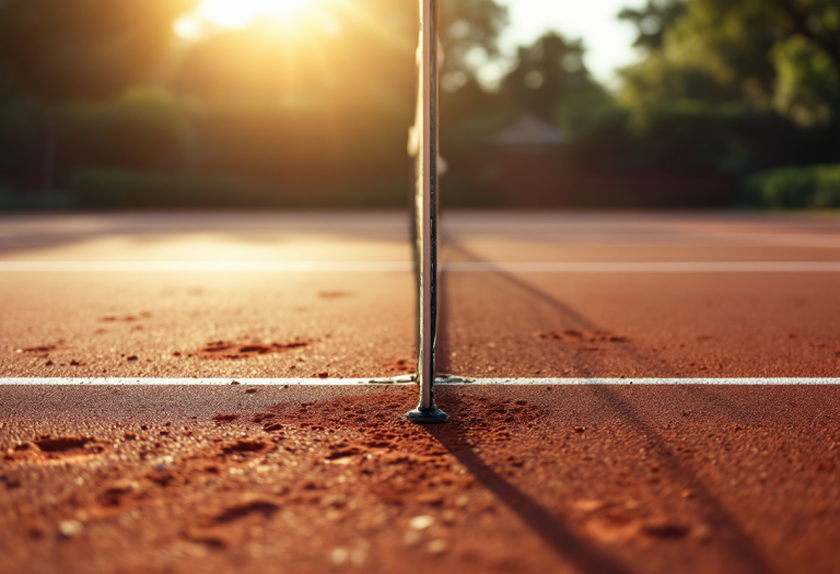 Sara Sorribes durante un'intervista sulla salute mentale