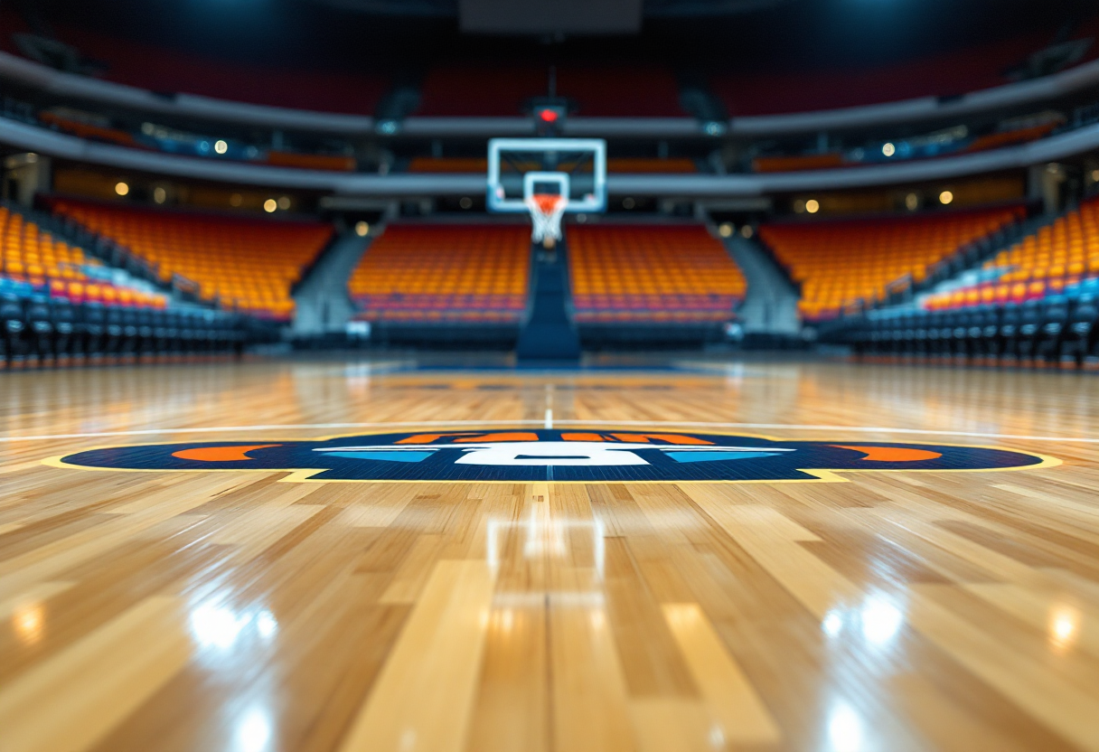 Giocatori di Sella Cento festeggiano la vittoria in Serie A2