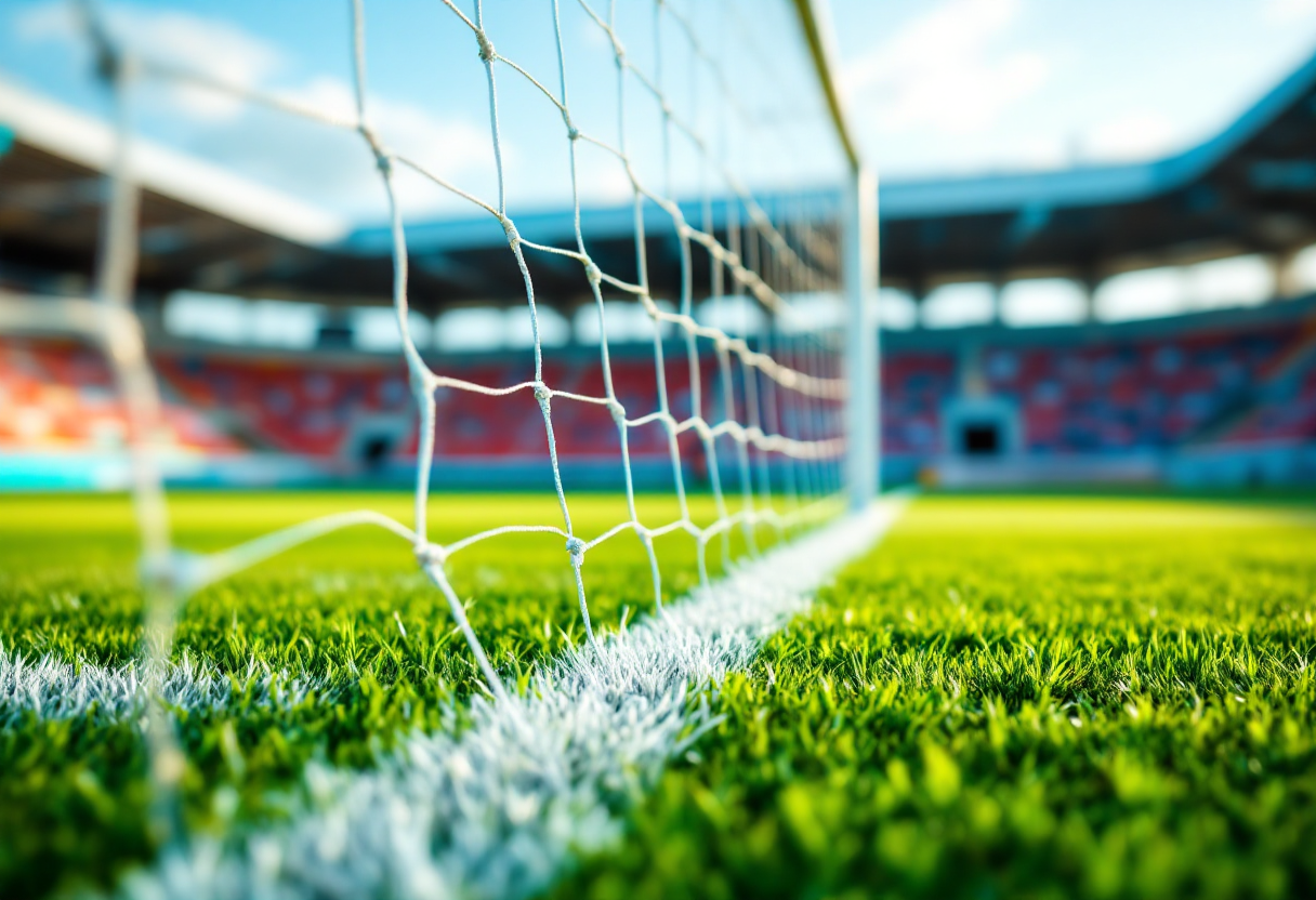 Giocatori in azione durante le semifinali a Firenze