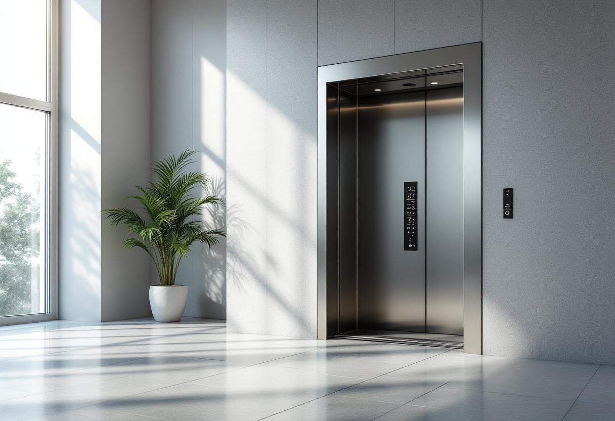 Immagine che illustra la sicurezza degli ascensori nel 2025