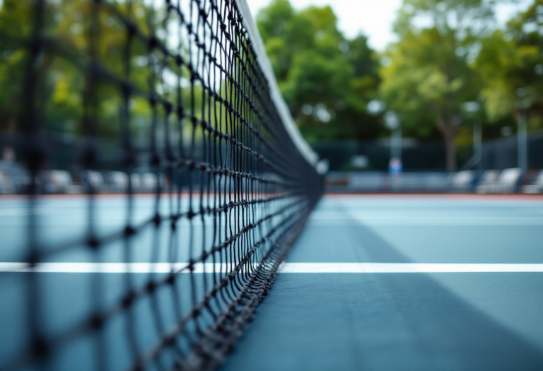 Giocatori di tennis in azione al torneo di Montecarlo