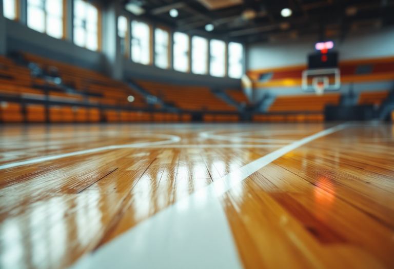 Giocatori UNAHOTELS Reggio Emilia in azione durante una partita