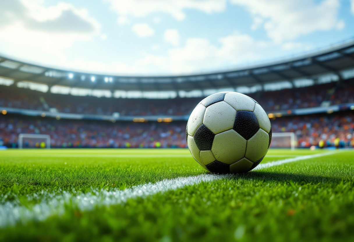 Giocatori di Valencia e Hapoel Tel Aviv in azione