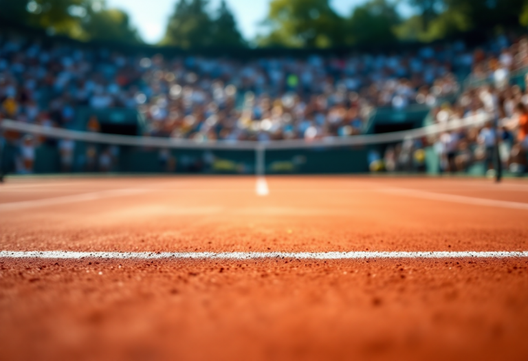 Alexander Bublik festeggia la vittoria al Piemonte Open